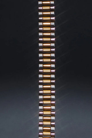 Two-Tone Timepiece Bracelet | Gold/Silver