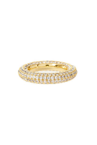 Pave Amalfi Ring | Gold