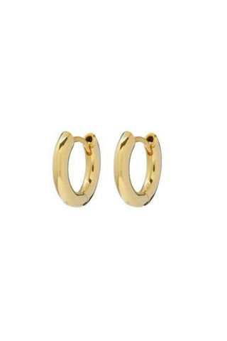 Plain Amalfi Huggies | Gold