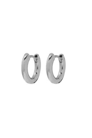 Plain Amalfi Huggies | Silver
