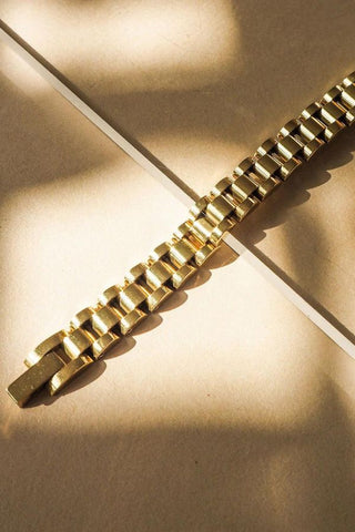 Timepiece Bracelet | Gold