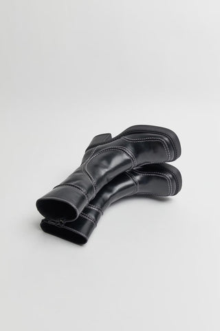 Malene Black Ankle Boots | Black