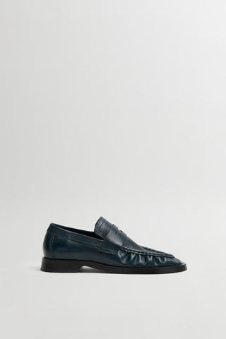 Zita Moccasin Loafers | Navy
