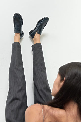 Zita Moccasin Loafers | Navy