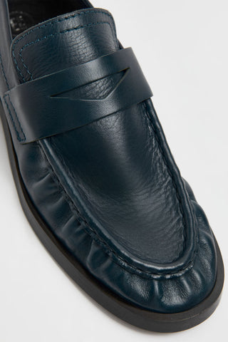Zita Moccasin Loafers | Navy