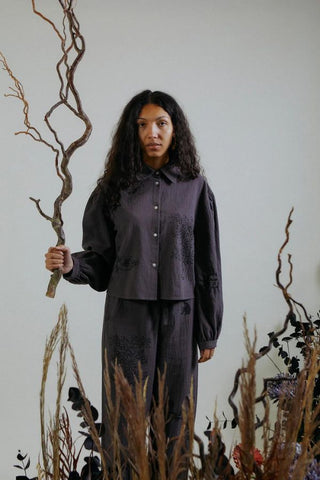 Hedera Trousers | Charcoal