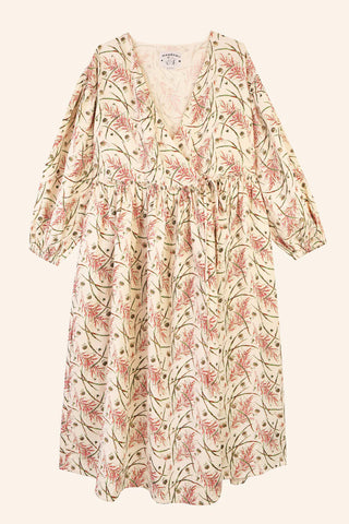 Kobus Dress | Wheat Floral