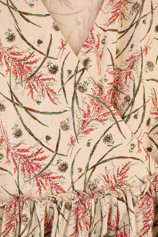 Kobus Dress | Wheat Floral