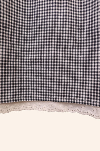 Mahonia Dress | Navy Gingham
