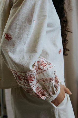 Eulalia Shirt | Ecru