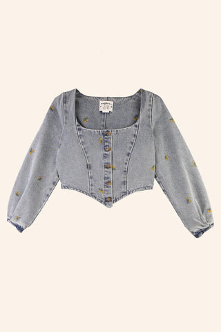 Lantana Corset Top | Buttercup Embroidery