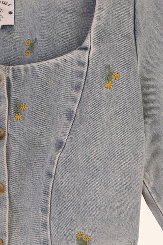 Lantana Corset Top | Buttercup Embroidery