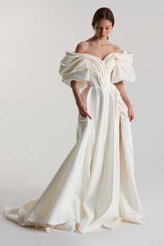 Volume Sculptured Dress | Monetre