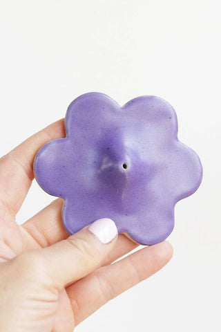 Flora Incense Holder | Violet