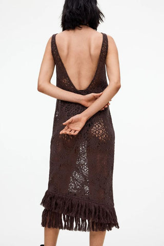 Astrea Ari Crochet Dress