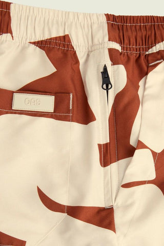 Russet Puzzlotec Swim Shorts