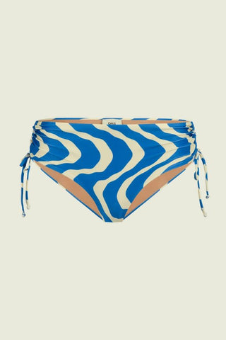 Blue Rippling Ombra Bikini Bottom