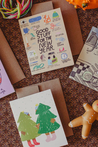 A Couple of Trees Card