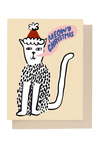 Meowy Christmas Card