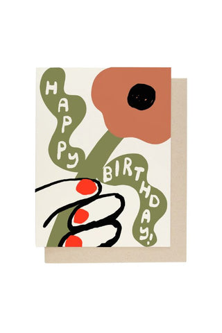 Birthday Flower Card