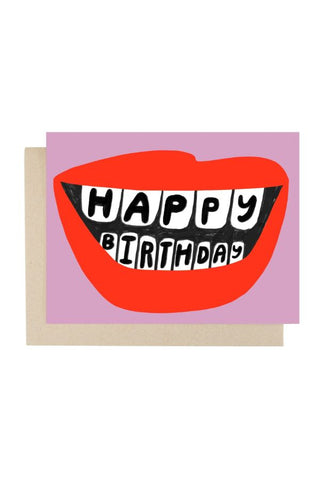 Birthday Lips Card