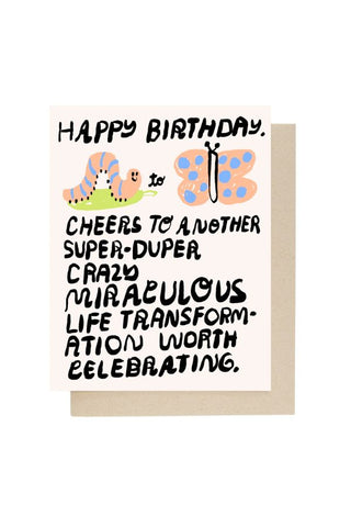 Birthday Transformation Card