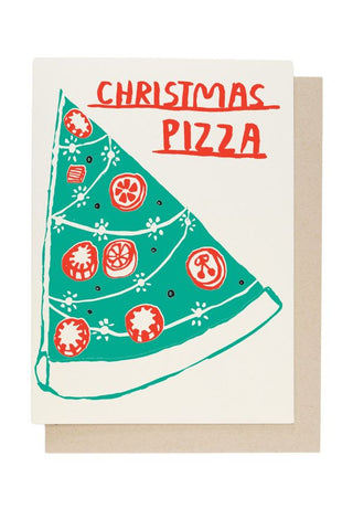 Christmas Pizza Card