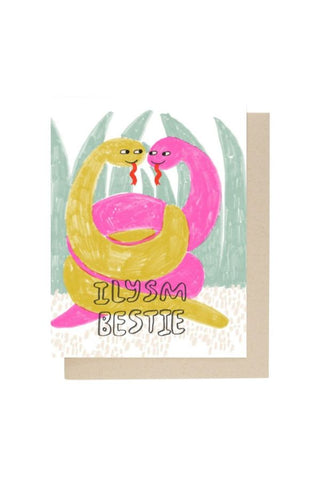 ILYSM Bestie Card