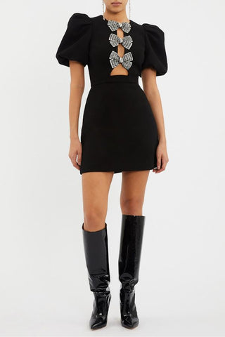 Yvonne Bow Mini | Black