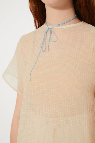 Foliae Dress | Beige