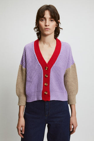 Hole Cardigan | Multicolour