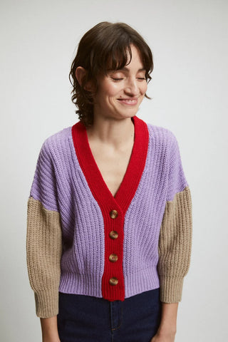 Hole Cardigan | Multicolour