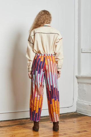 Artist Shirt | Ivory Mutli