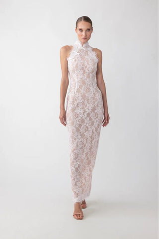 Rosana Lace Dress | White
