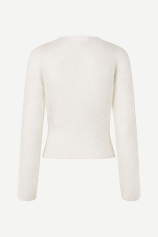 Sapoppie Cardigan | Clear Cream