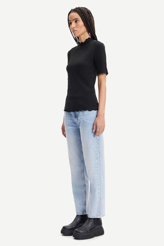 Nelli Short Sleeve Shirt | Black