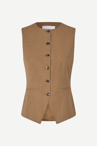 Saruma Vest | Otter Mel.