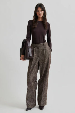 Arbor Trousers | Chocolate Plum