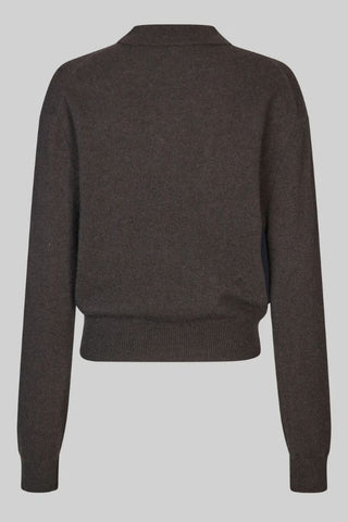 Vilena Knit Long Sleeve | Chocolate Brown