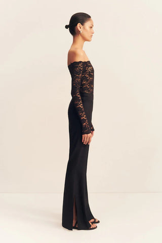 Kasbah Side Split Pant | Black