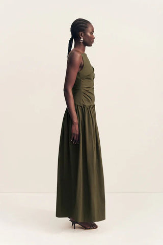 Campbell Square Neck Maxi Dress