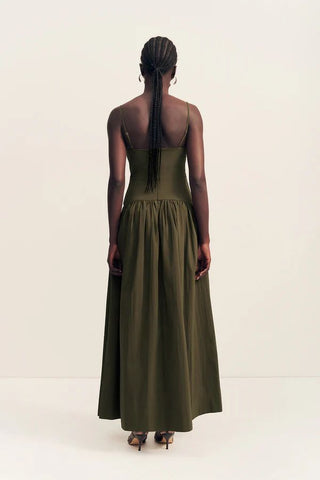 Campbell Square Neck Maxi Dress