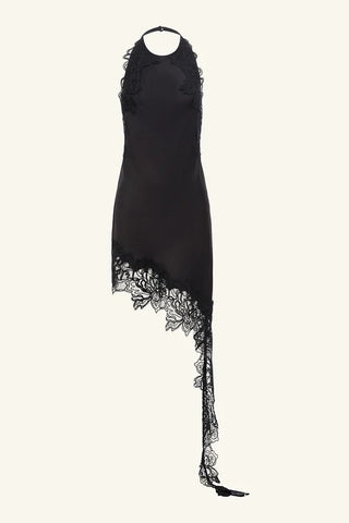 Eniko Lace Open Back Mini Dress