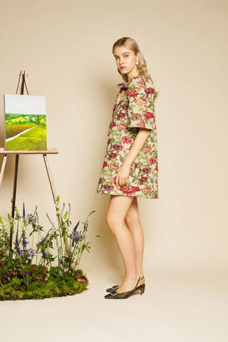 Petunia Tapestry Mini Dress