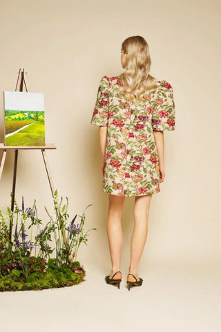 Petunia Tapestry Mini Dress