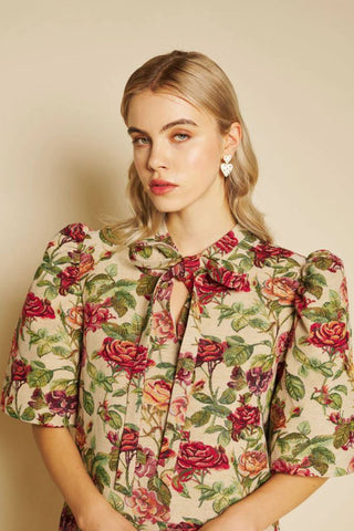 Petunia Tapestry Mini Dress