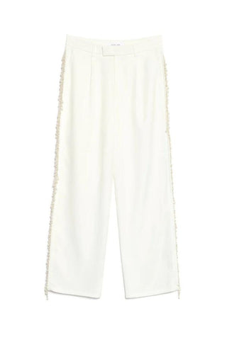 Dylan Pearl Trousers | Pearl Ivory