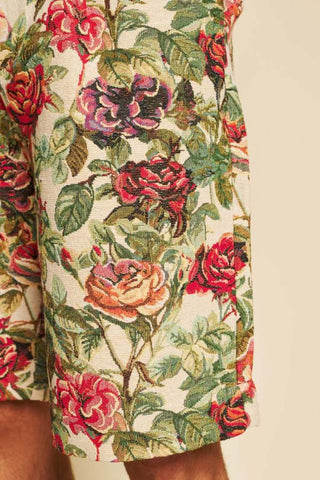 Petunia Tapestry Bermuda Shorts