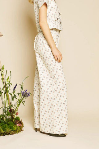 Pêche Ditsy Denim Jeans