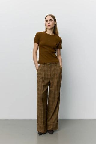 Rosana Checked Trousers